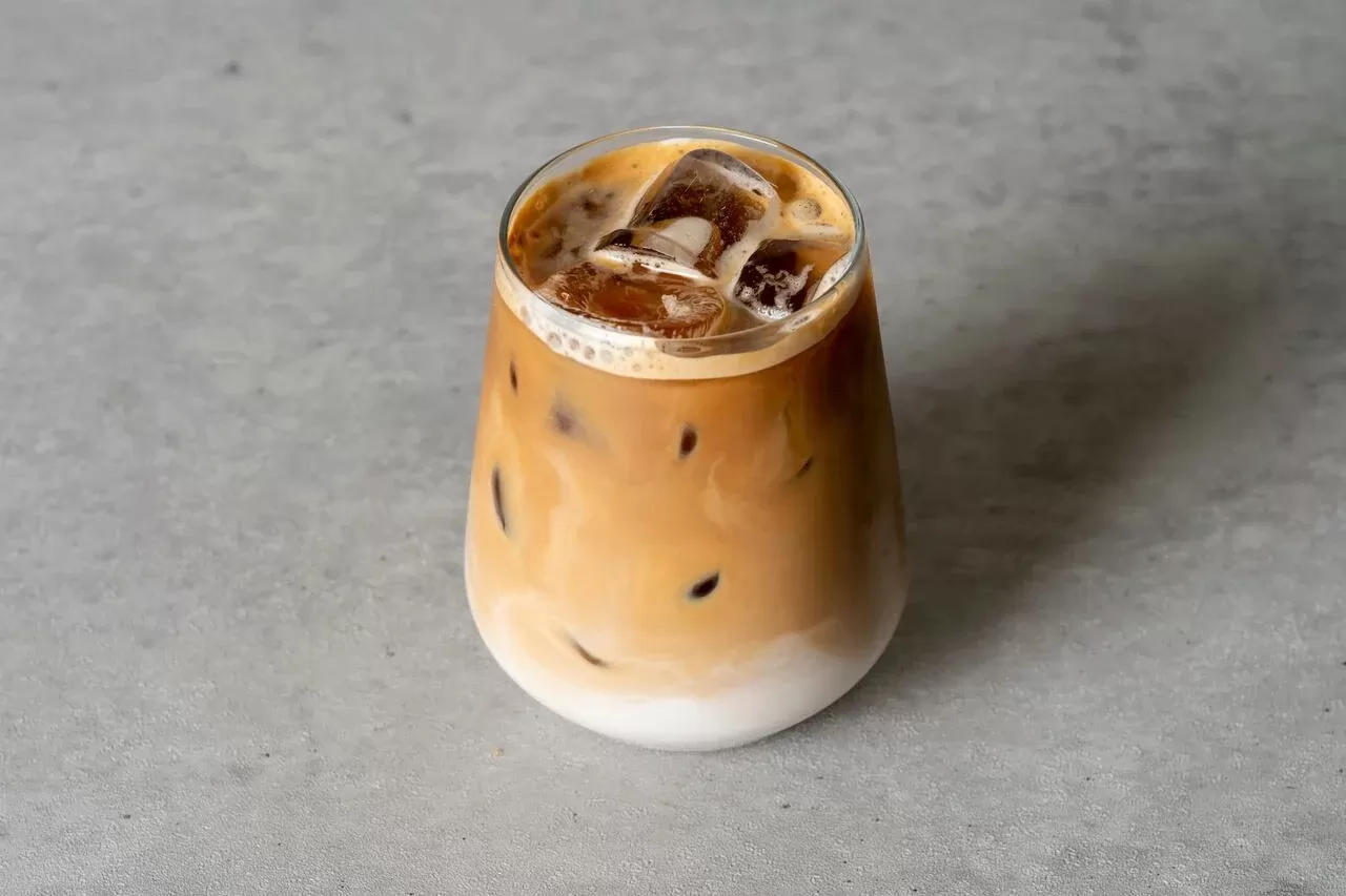 Iced Toffee Nut Latte